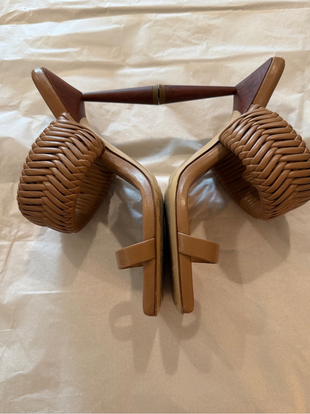 Gia Borghini x RHW Rosie 1 Toe Ring Mule - Picture 8 of 11